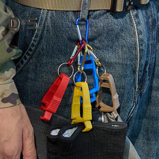 Outdoor Glove Clip with Carabiner Heavy Duty Hands-Free Multifunction Camping Hiking Work Glove Hanger Carrier Keeper Grabber Belt Clamp