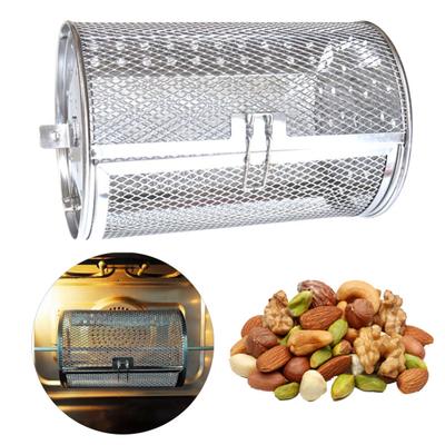 Rotating Grill Cage Stainless Steel 360 Degrees Rotating BBQ Cage Dishwasher