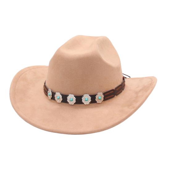 Western Cowboy Hat for Men And Women Shapeable Wide Brim