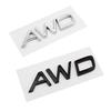 Car ABS Displacement Logo Replace Badge Emblem Decal Sticker For Volvo S60 S80 S90 XC90 XC60 V40 V70 V60 T3 T4 T5 T6 T8 V8 AWD