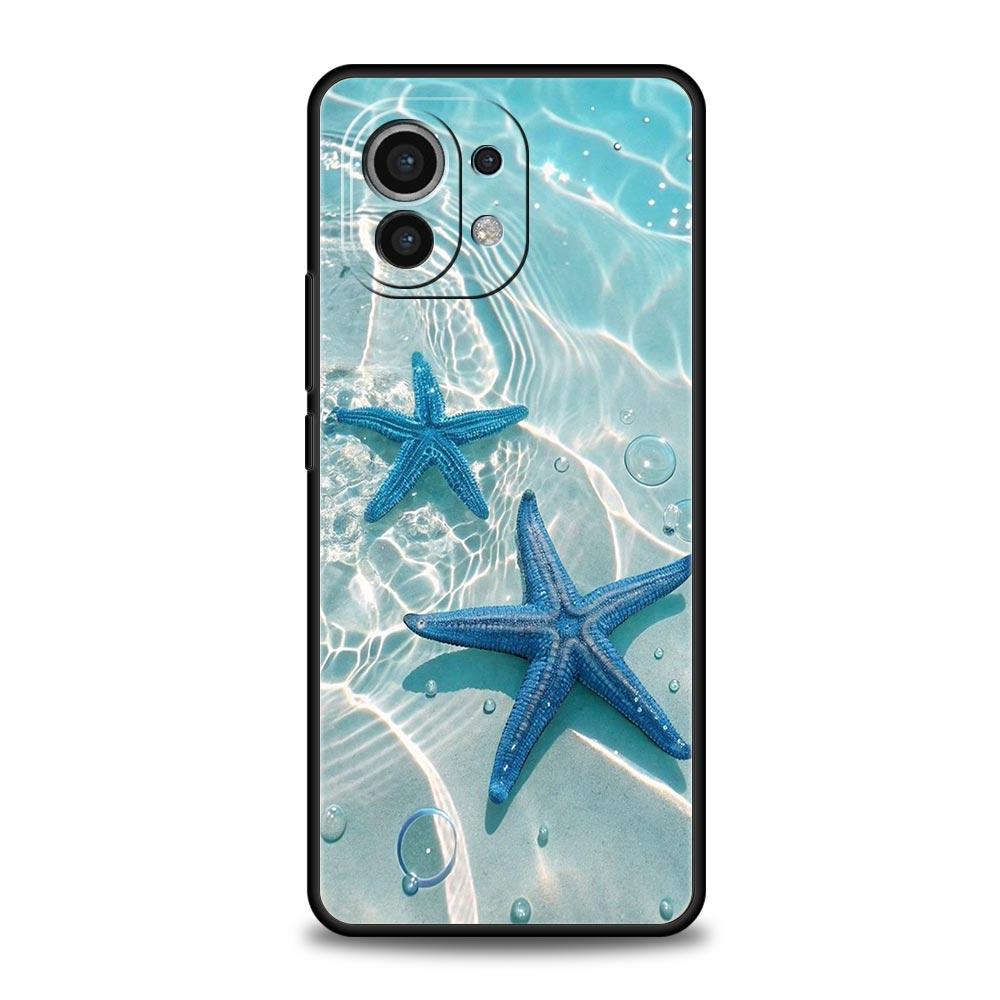 Ocean Dolphin Phone Case For Xiaomi 17 14 15 13 14T 13T 12T 11T Pro 12 11 Lite Poco X7 X5 X3 NFC F7 F6 Soft Cover