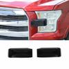 For F-150 Front Bumper Headlight Grille Trim Cover For Ford F150 2015- Black