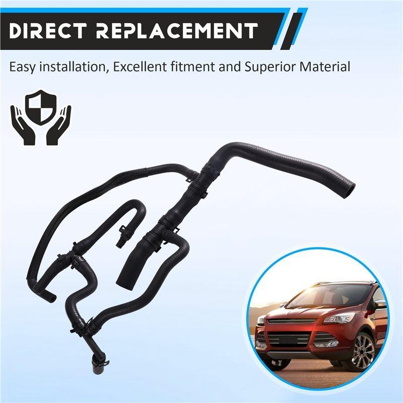 For Ford Escape Transit 1.6 2014-2016 DV6Z-8075-B Engine Coolant Overflow Hose Radiator Cooling Hose DV6Z-8075B