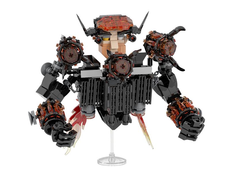 505pcs/set Horror Game Skibidi Toilet Series Building Blocks Updated G-Man Leader MOC Bricks DIY Toys For Kids Christmas Gifts