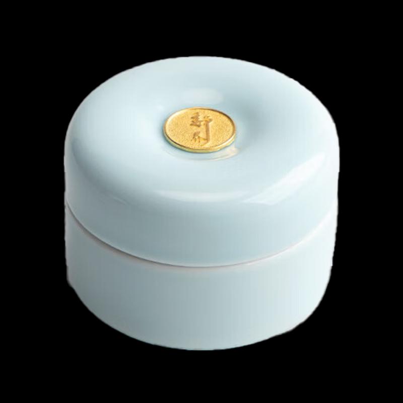 

Nanshan Quiet Round Ceramic Tea Caddy