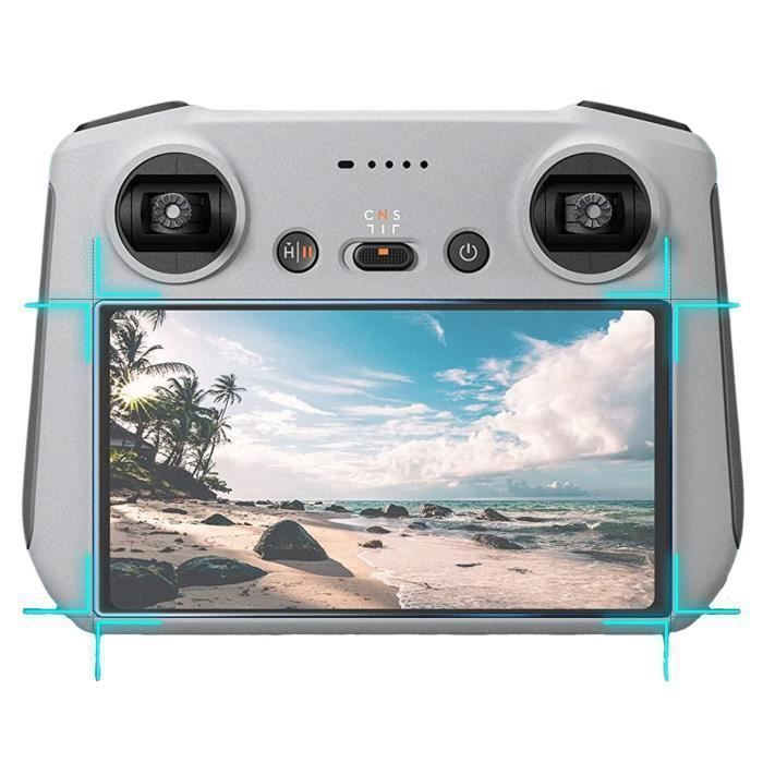 Verre Trempé pour DJI RC /DJI RC 2 - radiocommande pour Drone [Pack 2] Film Vitre Protection Ecran Phonillico®