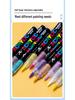 Guangna 8101 Stackable Soft Tip Acrylic Marker Set - 408 Colors for Art & DIY Graffiti