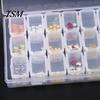 Jewelry Nail Art Storage Box 56 Grid with Lid High Quality PP Practical Case for Home Tips