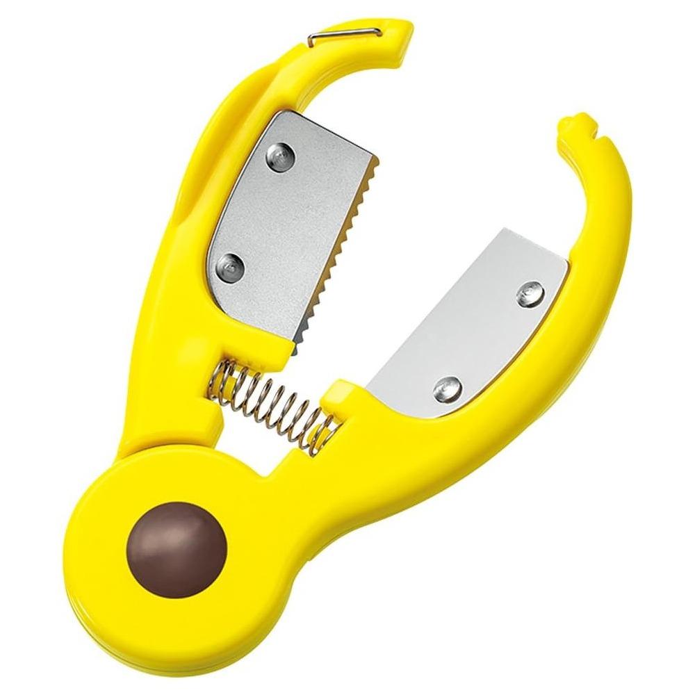 

Кухонные плоскогубцы, зажим для каштана, открывалка для орехов из нержавеющей стали, новый овощечистка для таро жёлтый