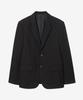 Mindbridge [Set] Two-Tone Knit Jacket Set-Up Brown