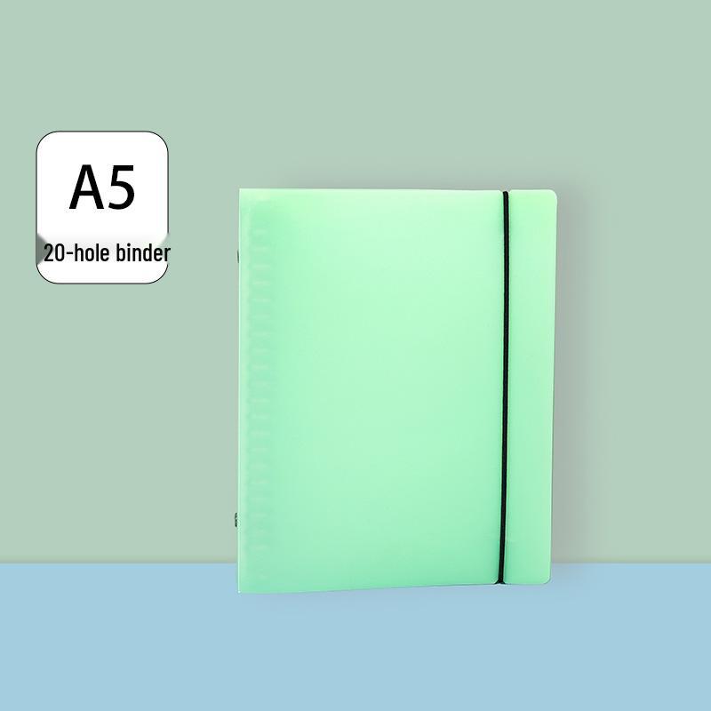 

30-Hole A4 PP Binder, A5 20-Hole Cover, B5 26-Hole Notebook Refills