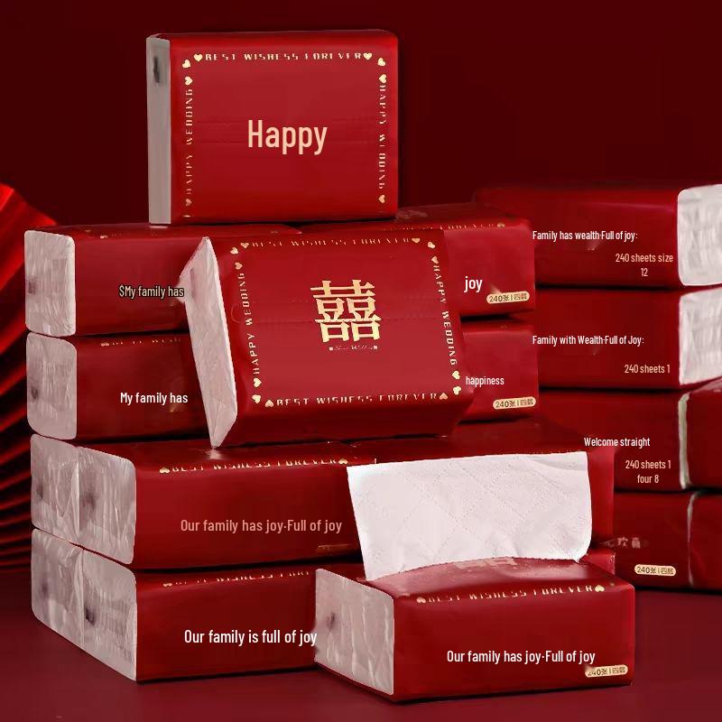 

Wedding Banquet Tissue Napkins - Complete Set for Reception