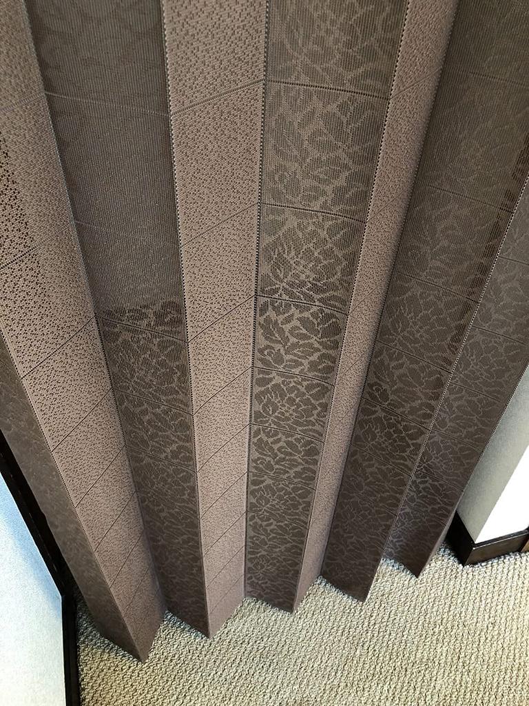 Accordion Room Heat Energy Adjustable 100 X 250 Flower KL31139 Curtain, Divider, Noren, Blocking, Saving, Length, Cm, Stripe, (Brown, CM516)