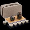 WODING Classic Ceramic Travel Tea Set