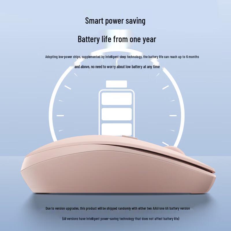 Lenovo N300 Dual-Mode Wireless Rechargeable Lightweight Mouse