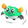 Crawling Crab Baby Sensory Inertial Toys Infant Learning Crawl Walking Cartoon Cute Montessori Toy for Kids Children Gifts