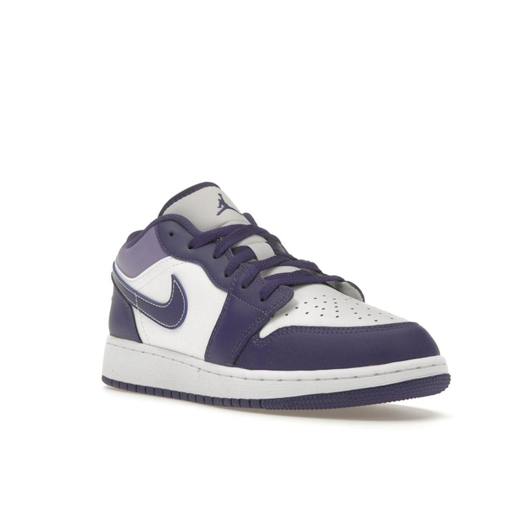 Air Jordan 1 Low GS Sky J Purple Kids Sneakers Sky-J-Light-Purple White 553560-515