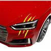 2X Black Vinyl Eye Catching Claw Marks Decal Sticker Waterproof For Car Headlamp