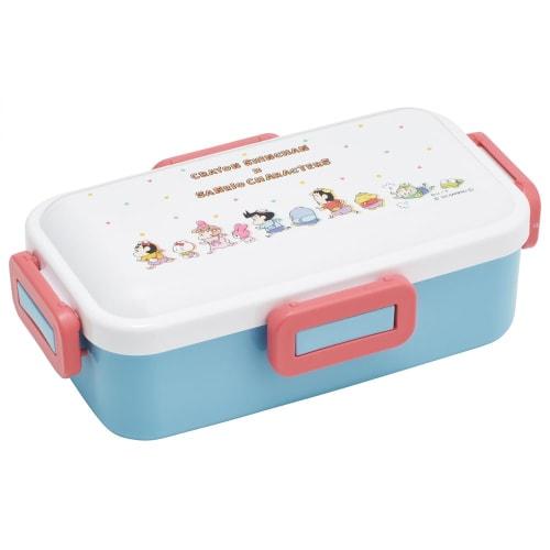 Skater MX Crayon Shin-chan Bento Box, 530ml, Antibacterial, Soft Filling, Dome-Shaped Lid, Women's, Made In Japan, PFLB6AG-A