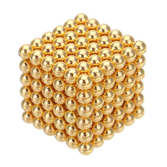 216Pcs 3mm Magic Block Puzzle Magnetic Ball Cube Children Early Education Gift