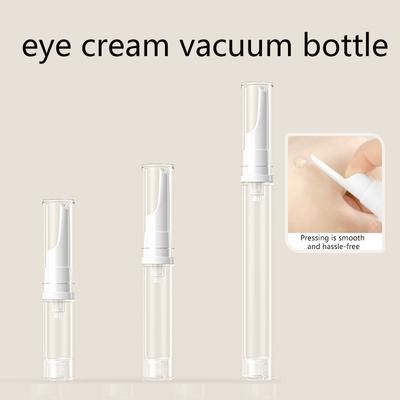 5/10/15Ml Clear Airless Vacuum Pump Bottle Cosmetic Eye Cream Travel Size Dispenser Refillable Containers Shampoo Toiletries