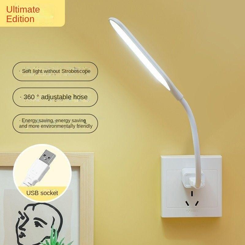 Intelligent Voice Night Light AI Voice Light Voice Control Ambient Light Rechargeable Usb Light LED Eye Protection Desk Lamp