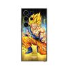 Phone Case - MANIACASE - Samsung Galaxy S25 Ultra - Silicone TPU - Black - GOKU GENOU A TERRE