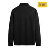 Men's Plus Size Embroidered Long Sleeve Polo Shirt
