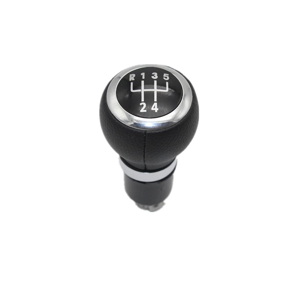 For VW Jetta 5 A5 MK5 1K5 2006 2007 2008 2009 2010 2011 Car-Styling 5 / 6 Speed Car Gear Stick Shift Knob Leather Cover