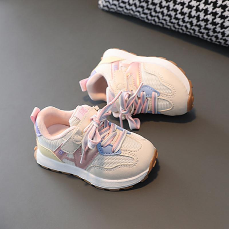 Spring and Autumn Boys' Dad Shoes, Big Kids' Running Shoes, Breathable Children's Sports Shoes, Baby Casual Shoes
