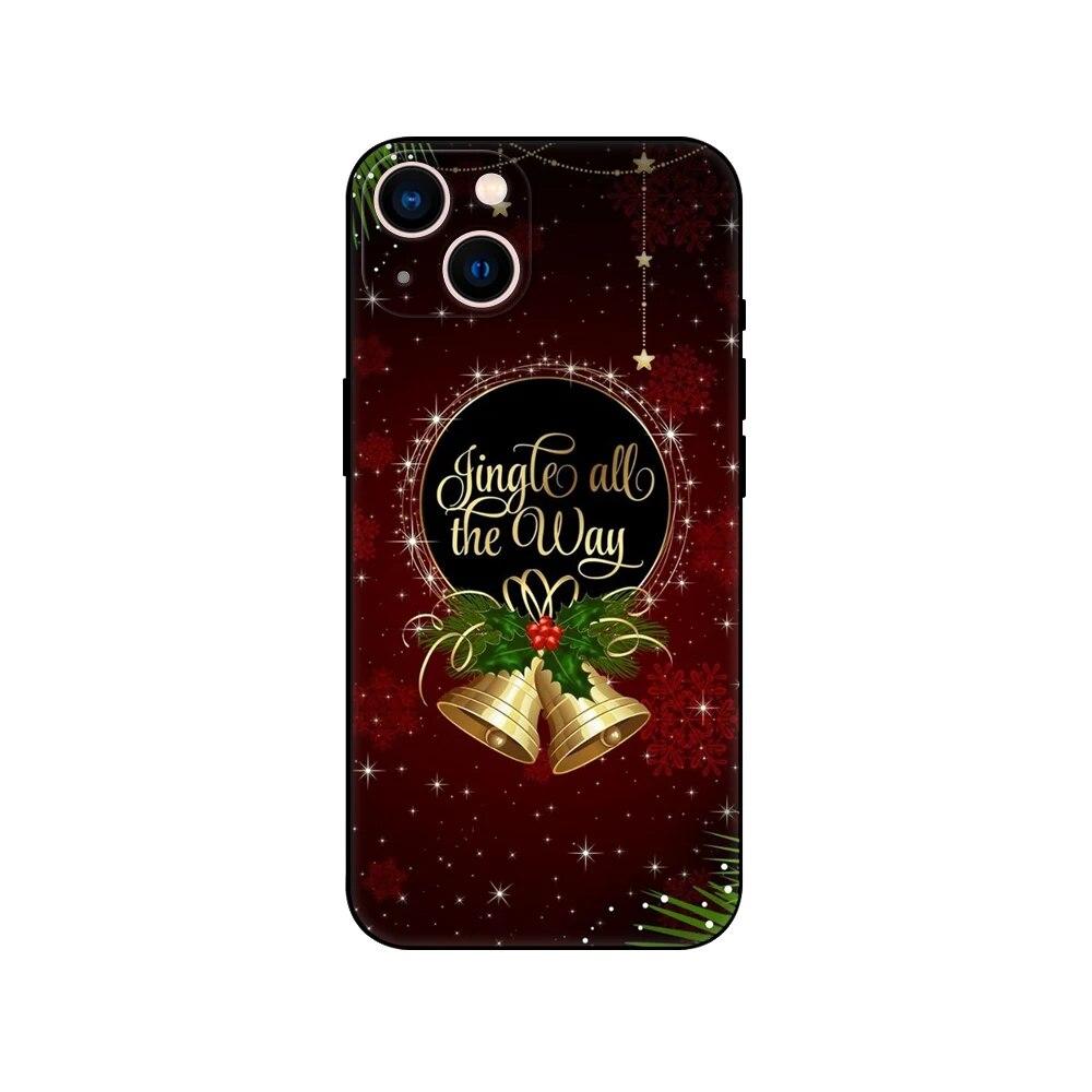 Vánoční pouzdro na telefon pro iPhone Samsung Galaxy Redmi Xiaomi Oppo OnePlus Note SA 7 8 9 10 11 12 13 14 20 21 22 23 53 54 Pro Max Plus Ultra TPU Soft