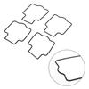 Carburetor Carb Float Bowl Gaskets Kit for Kawasaki ZX1100 ZX900 ZX600 1989-2005