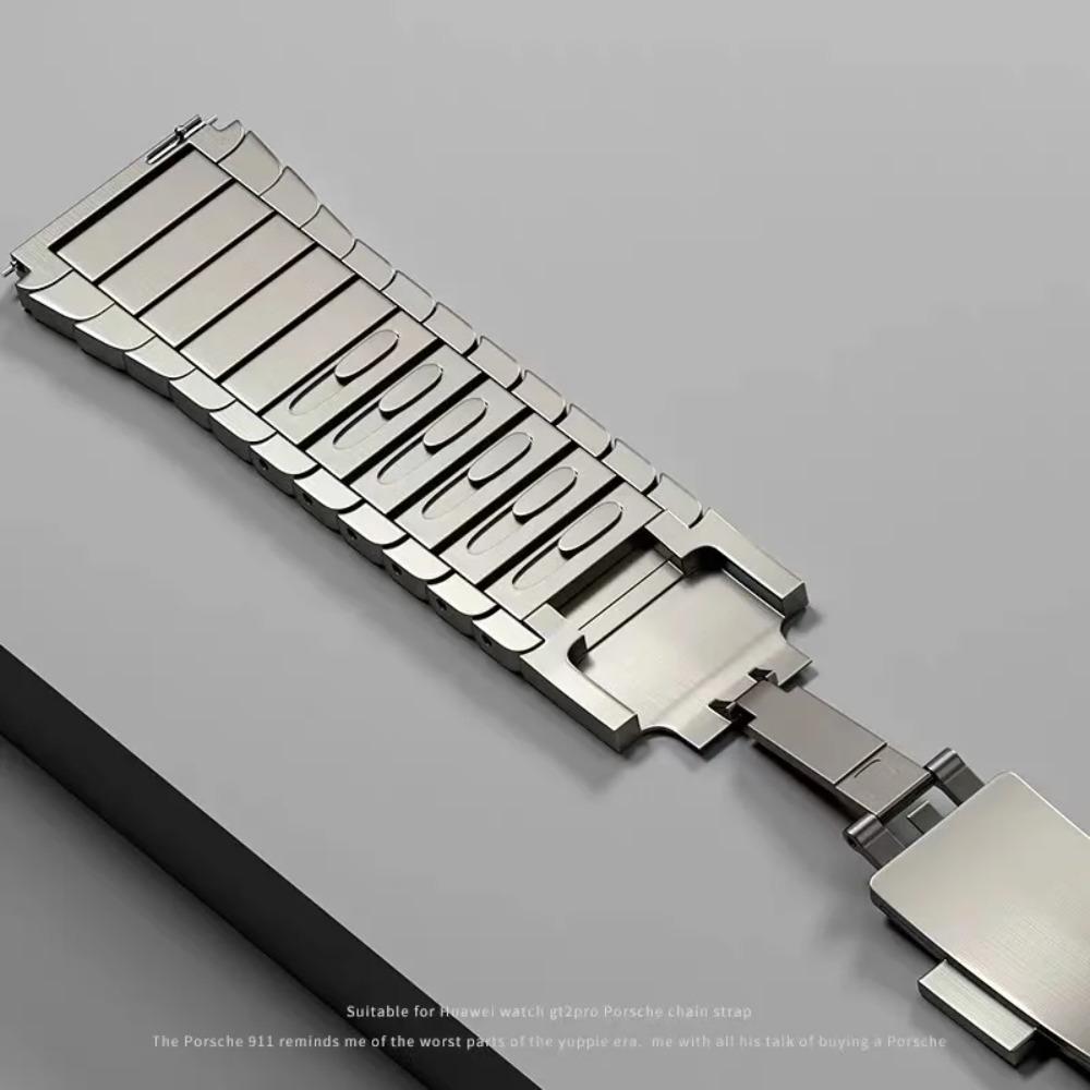 Luksusowy pasek ze stali nierdzewnej 22 mm do zegarka Huawei Watch 4Pro GT5 46 mm, pasek do zegarka Samsung Watch 7 40/44 mm, bransoletka Amazfit Balance