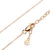 Emporio Armani Rose Gold Tone Sterling Silver Pendant EG3553221 Women's Necklace,