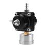 Universal bränsletrycksregulator av aluminiumlegering med mätare och slang 0 140 PSI justerbar