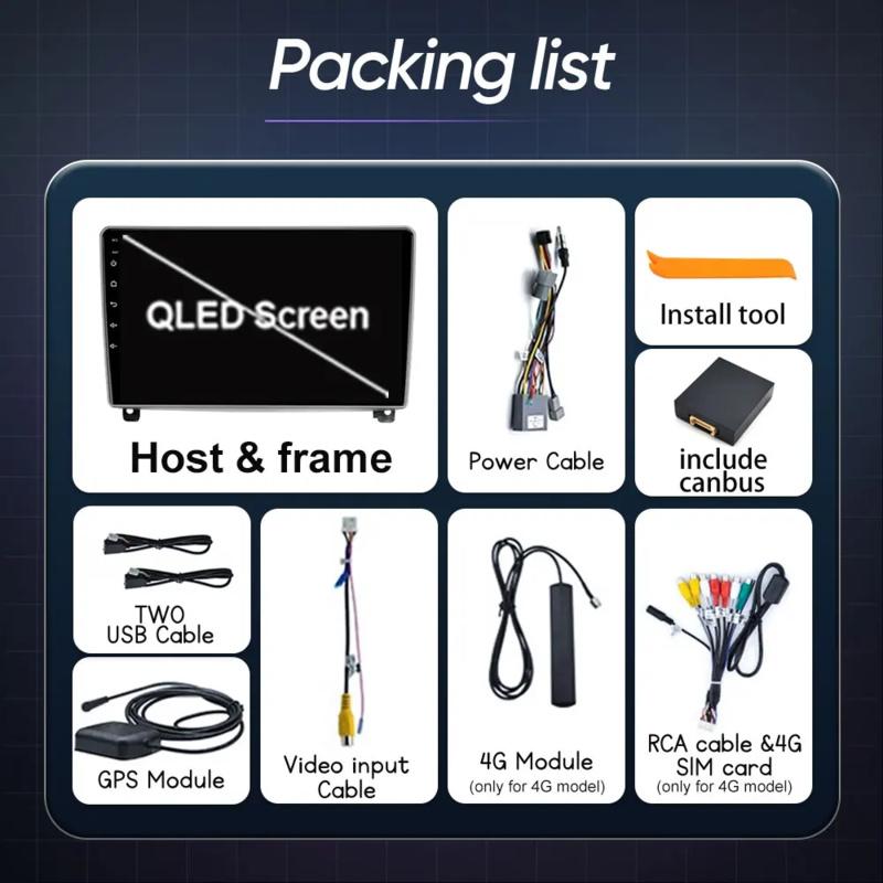 Android Auto For Peugeot 407 1 2004 - 2011 Car Radio Video Multimedia Player GPS Navigation Carplay Stereo 4G Wifi No 2Din DVD