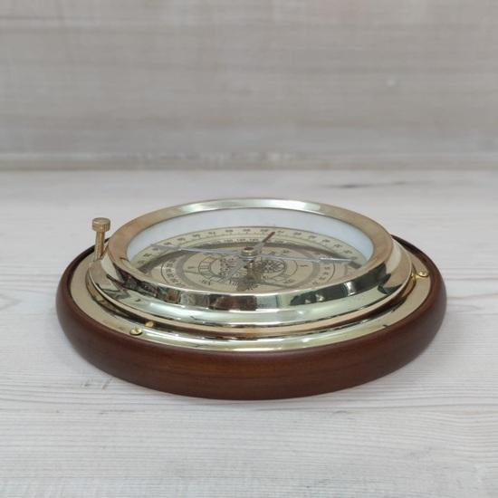15.24 cm Brass Sundial Compass, Maritime Direction Map Compass Custom Engraving Compass Perfect for Gifting