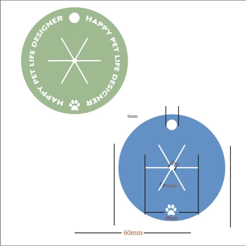 

Держатель для мешков для собачьих какашек Экологичный ПВХ Диспенсер для мешков для собачьих отходов Держатель для мешков для отходов для собак на открытом воздухе зелёный
