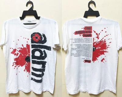 1985 THE ALARM ROCKOVÁ KAPELA THE ABSOLUTE TOUR Tričko Plná Velikost S-5XL D154 Unisex Tričko