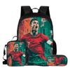 Boys Girls Everyday Backpack Knapsack Football Star Starry Sky Backpack School Tote L-Lamin Yamal Roomy Mochila Rucksack School