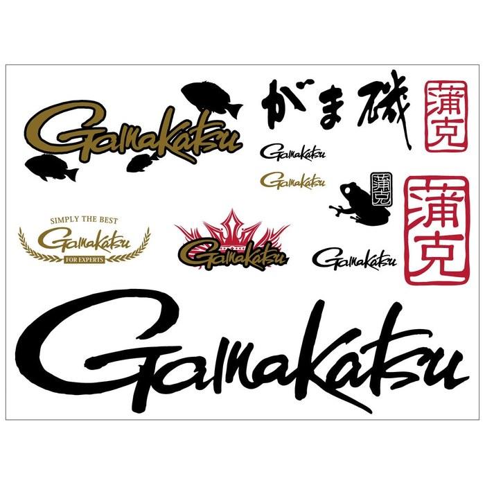 Gamakatsu Transfer Sticker GM2579 Black 150x200mm