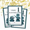 Darling Souvenir Hvit bursdagsinvitasjonskort 28 stk Fyll eller skriv inn tomme invitasjoner Utskrivbare festrekvisita 5 x 7 tommer