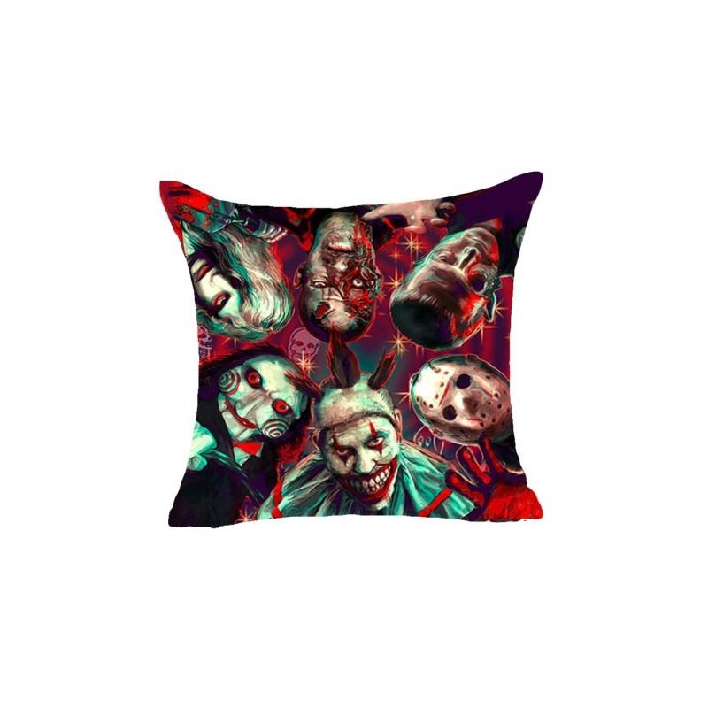 Chucky Good Guy Doll Horror Movie Design Cushion Pillow Case Cover In Vibrant Colors