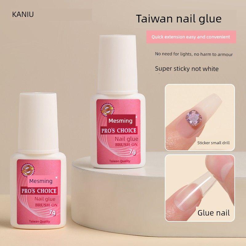 Ultra-Thin Seamless Frosted Sheet Glue Removable Manicure 7g Film Adhesive (No Curing Light Required)