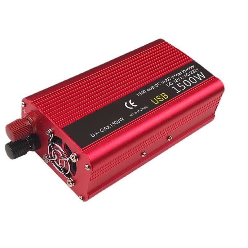 High Power Portable Car Inverter Dual USB Power Converter Household Modified Sine Wave Power Inverter