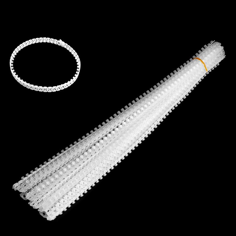

20 PCS For Ceiling Partition Wall Gypsum Board Wood Board Empty Chain Belts Lightweight Convenient Chain Nail Machine Adapter білий