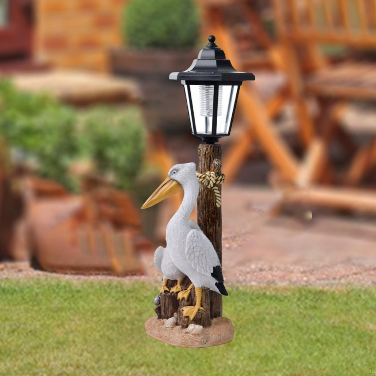 

Сад Солнечный Свет Статуя Животное Украшения Ландшафтный Декор Фигурка Скульптура для 14cmx12cmx42cm