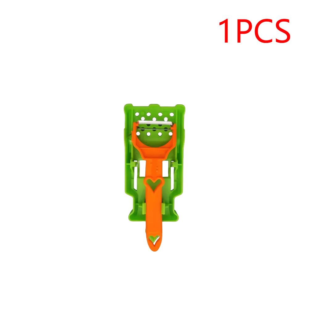 1-5PCS Fruit Vegetable Peeler Multifuncional Kitchen Onion Chopper Fruit Slicing Tool Kitchen Peeling Tool for Potato Orange