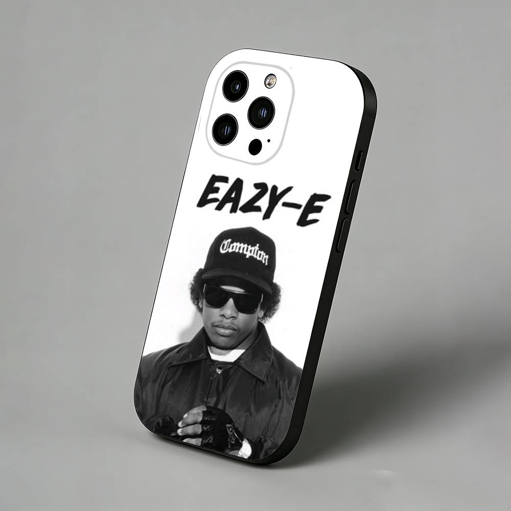 Rapper E-Eazy E Slim Back Phone Case for iPhone 17 Air 16 Pro Max 16e 15 Plus 14 13 Mini 12 11 Protective Cover