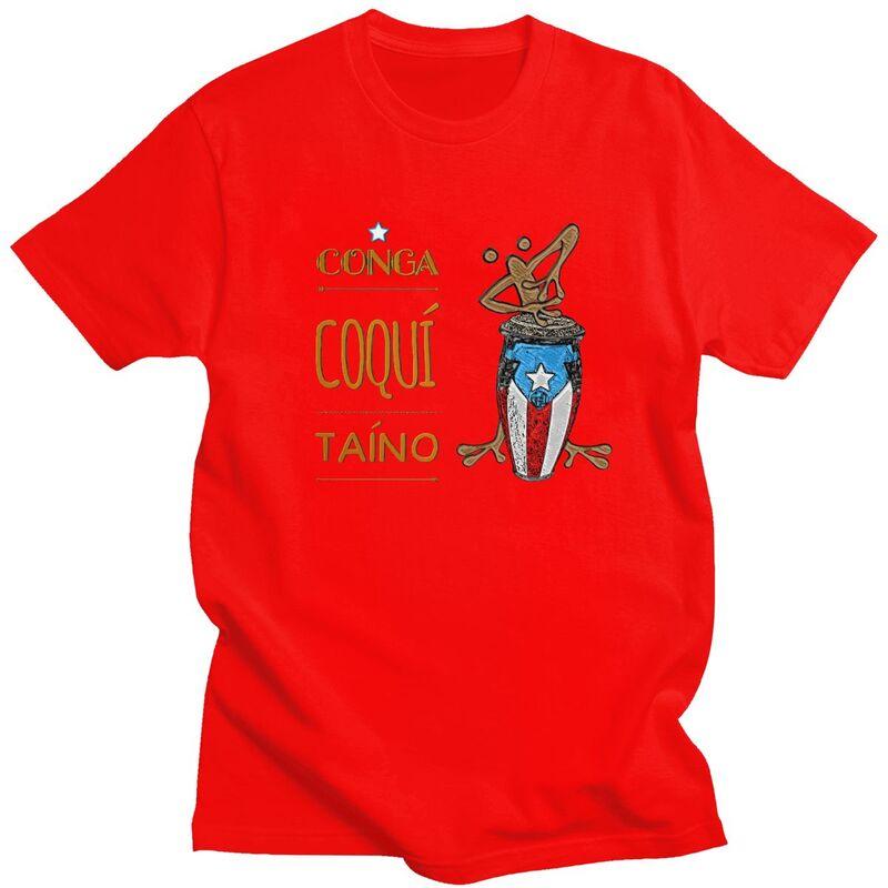 

Custom Boricua Puerto Rican Coqui Taino Flag T Shirts for Men 100 Cotton Tee Tops Tshirts Short Sleeve Tshirt Clothes S